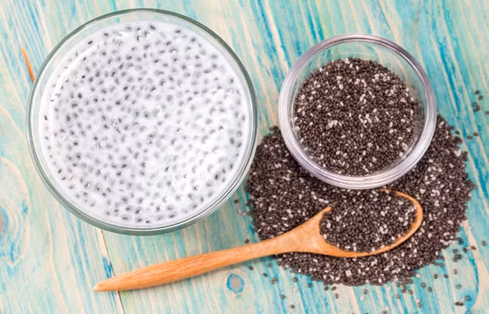 Sữa và hạt chia: Thức uống này không chỉ giúp giảm cân mà còn giúp cơ thể săn chắc.