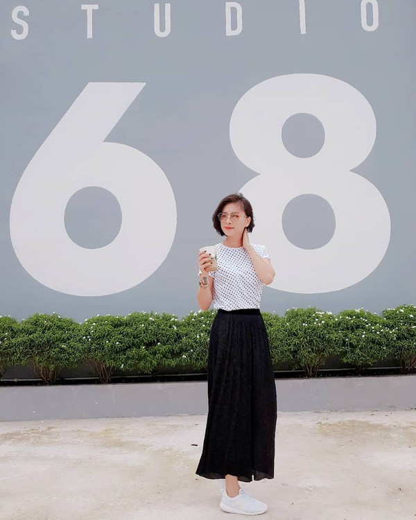 Người đẹp Ngô Thanh Vân cũng trung thành với kiểu tóc ngắn trẻ trung trong nhiều năm.