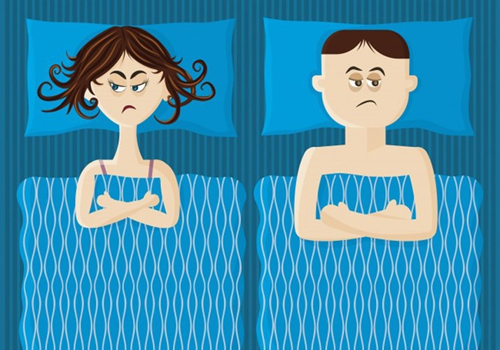 Giảm ham muốn “yêu”: Theo một nghiên cứu của các nhà khoa học, những người căng thẳng thường xuyên cũng sẽ bị giảm ham muốn. Nếu trong khoảng thời gian dài mà không có “chuyện ấy” với bạn đời do căng thẳng thì hãy cùng nhau du lịch một chuyến để giải tỏa.