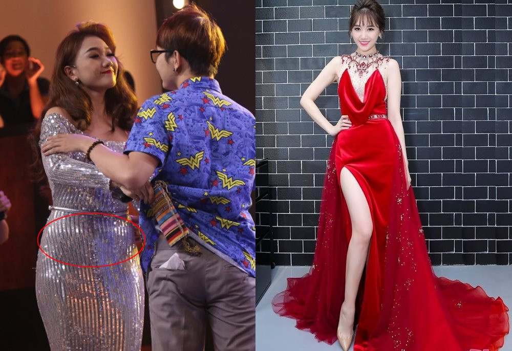 Hari Won: Bà xã Trấn Thành từng có thời điểm tăng cân mất kiểm soát thậm chí còn khiến nhiều người nghĩ rằng cô có thai bởi vòng 2 quá khổ. Nhận quá nhiều lời chê bai về ngoại hình, nữ ca sĩ quyết tâm giảm cân để lấy lại hình ảnh.