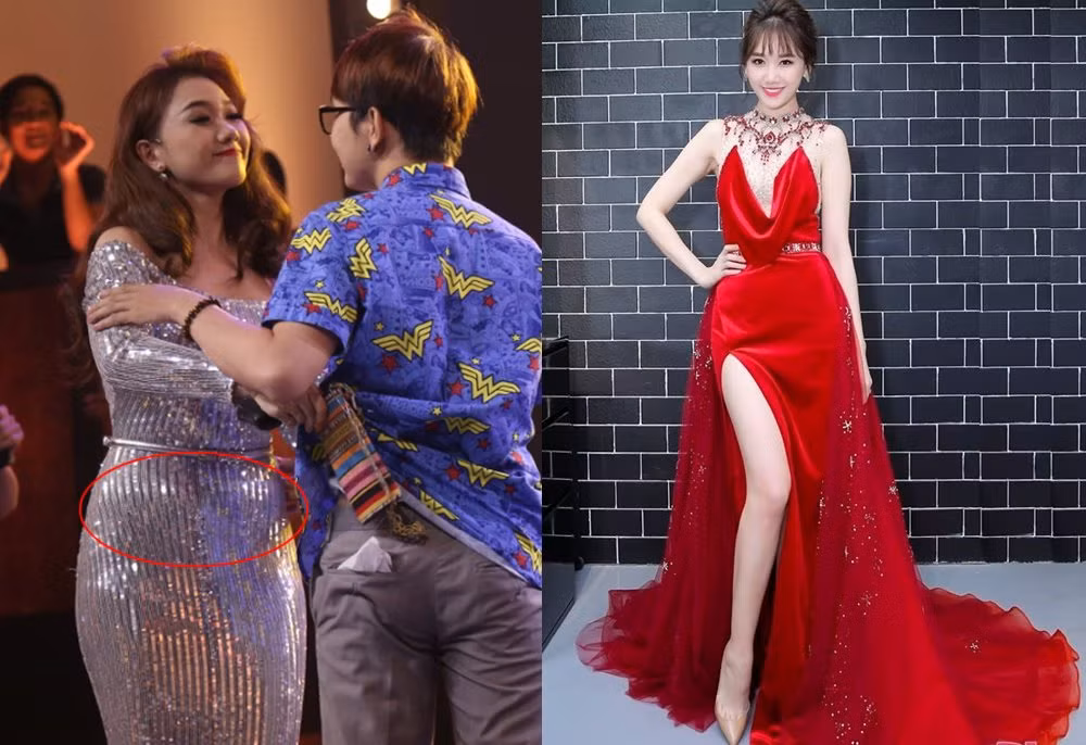 Hari Won: Bà xã Trấn Thành từng có thời điểm tăng cân mất kiểm soát thậm chí còn khiến nhiều người nghĩ rằng cô có thai bởi vòng 2 quá khổ. Nhận quá nhiều lời chê bai về ngoại hình, nữ ca sĩ quyết tâm giảm cân để lấy lại hình ảnh.