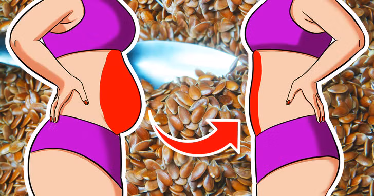 Quản lý cân nặng: Theo một nghiên cứu, việc thêm 25 gram hạt lanh xay vào đồ uống có thể ngăn chặn cảm giác đói. Điều này có thể giúp bạn giảm cân nhanh chóng. Ảnh: BS.