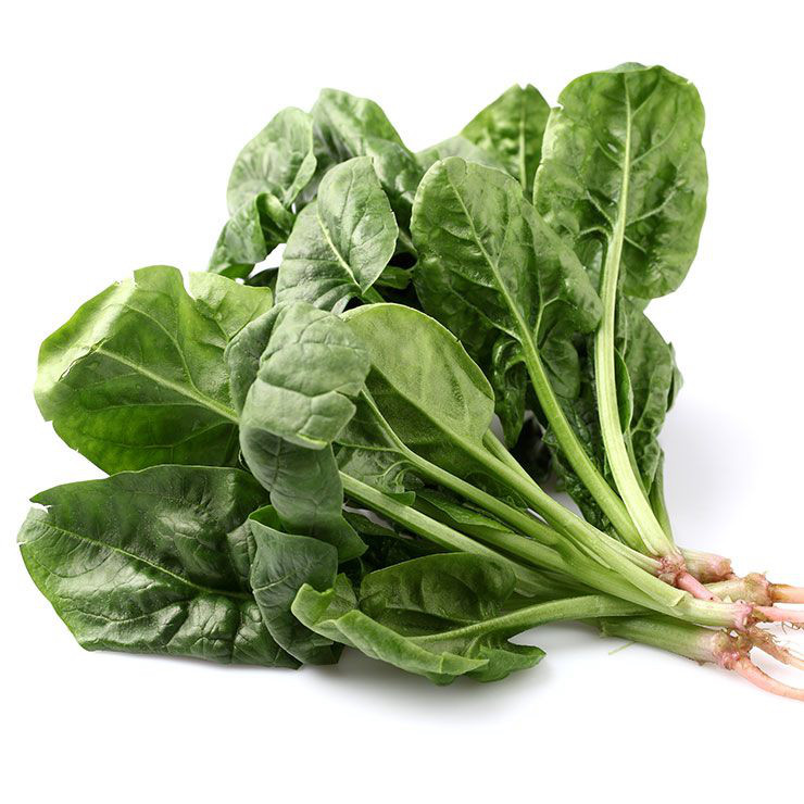 Rau chân vịt: Rau chân vịt giàu vitamin A, vitamin C, sắt, folate - và hoàn toàn không chứa calo. Rau chân vịt còn có khả năng cắt cơn thèm ăn.