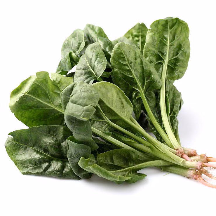 Rau chân vịt: Rau chân vịt giàu vitamin A, vitamin C, sắt, folate - và hoàn toàn không chứa calo. Rau chân vịt còn có khả năng cắt cơn thèm ăn.