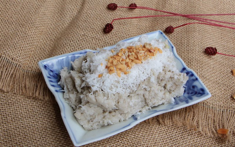 “Do guc” boi mon chuoi quet dua ngot lim tim o Tien Giang