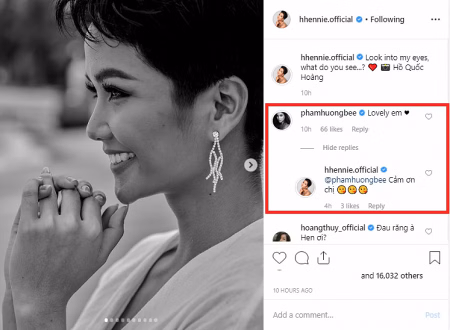 Pham Huong bat ngo co hanh dong nay voi Hoa hau H'Hen Nie-Hinh-2