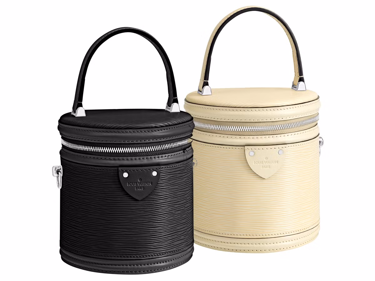 Túi LV Cannes có các màu đen, trắng, vàng... tuy nhiên kiểu túi in logo đặc trưng của Louis Vuitton vẫn là sản phẩm vẫn được ưa chuộng hơn cả. Ảnh: Purseblog, Internet.