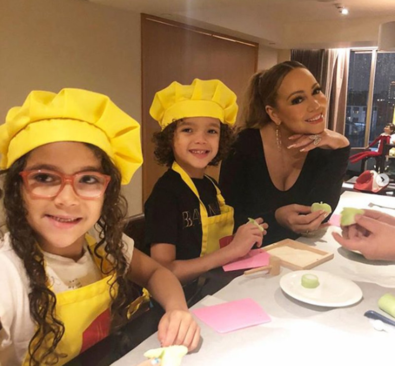 Trải nghiệm mọi điều cùng con: Ở tuổi 40, bạn đã tích lũy được rất nhiều trải nghiệm. Nhiều phụ nữ đã sống cho chính mình, đã đi du lịch và khám phá thế giới… do đó, bạn sẽ không cảm thấy “mình không có thời gian dành cho bản thân” và thay vào đó bạn tận hưởng hạnh phúc khi em bé chào đời. (Ảnh minh họa: Instagram mariahcarey)