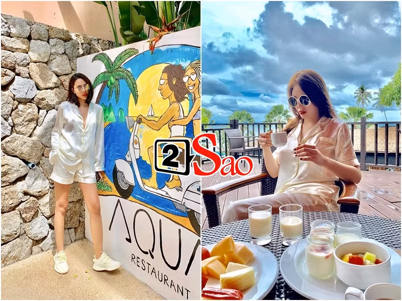 Ngay cả đồ mặc ở nhà của họ cũng có sự đồng điệu.