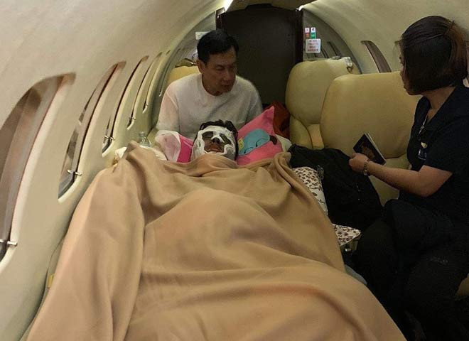 Suc khoe cua Viet kieu Canada bi tat axit, cat gan chan o Quang Ngai