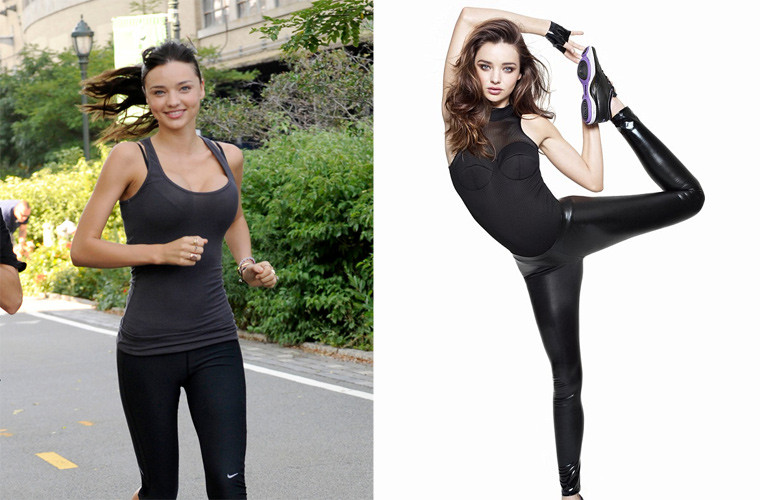 Ngoài đến phòng tập, mỗi tuần bà mẹ 1 con lại chạy từ 3-5km một đến hai lần/tuần cùng với huấn luyện viên. Cựu thiên thần nội y này còn có những bài tập chuyên biệt cho từng vùng cơ thể: mông, đùi, ngực.