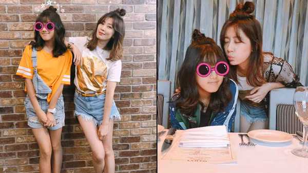 Trong những bức ảnh chụp cùng con gái lớn 13 tuổi, Giả Tịnh Văn được nhận xét là trông như chị của cô bé. Nhiều người hâm mộ cũng bình luận rằng nhan sắc trẻ trung của Giả Tịnh Văn hoàn toàn có thể bị nhầm là mới 22 tuổi.