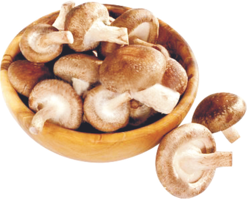 Nấm đông cô, hoa bách hợp đều có tác dụng dưỡng phổi, tư âm, giúp phổi thải độc tốt. Ảnh: Internet.