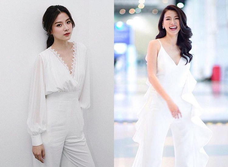 Có thể thấy, cô nàng khá yêu thích những trang phục màu trắng mang đến sự trẻ trung, tinh tế. Ảnh: Internet.
