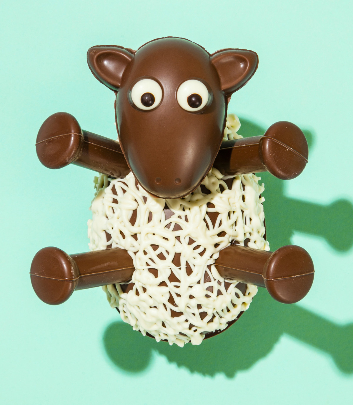 Socola hình con cừu dễ thương.