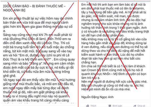 Truy tim ke tung tin nham “dung Ketamin lam thuoc me de cuop tai san”