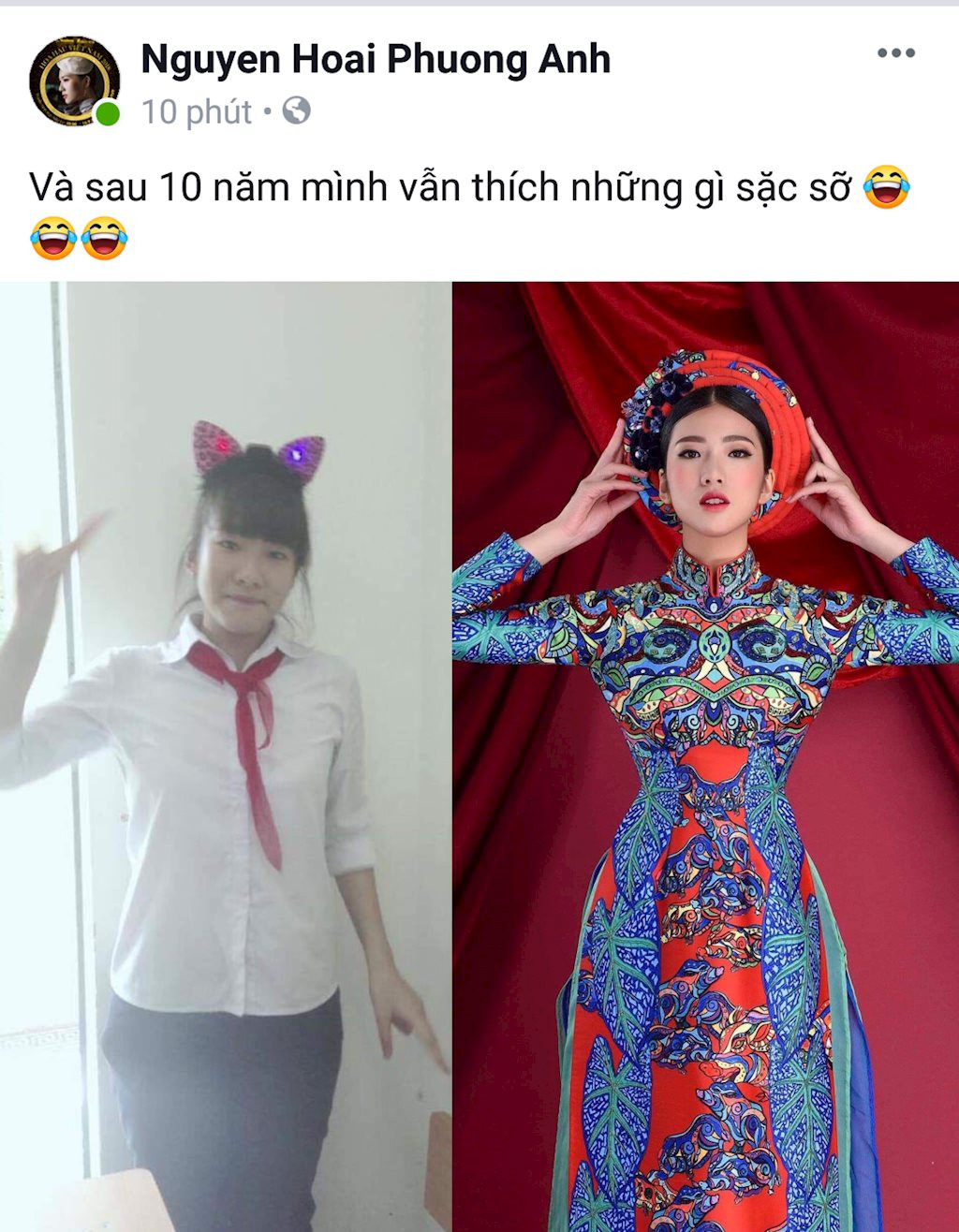 Ket qua khi cac hot teen Viet tham gia trao luu 10 year challenge-Hinh-5