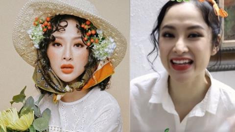 Chiếc mũi của Angela Phương Trinh cũng nhiều lần "hại" chủ nhân vì biến chứng sau phẫu thuật. Ảnh: Internet.