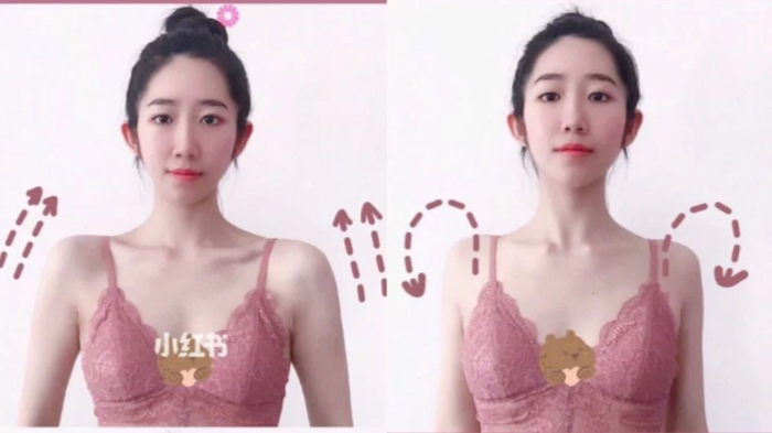 Bài tập 3: Bài tập vai có thể giúp cơ cổ, cơ vai dẻo dai hơn. Hãy xoay vai theo chiều kim đồng hồng hồ rồi ngược chiều kim đồng hồ. Hãy tập động tác này trong 50 lần, mỗi lần trong 10 giây.