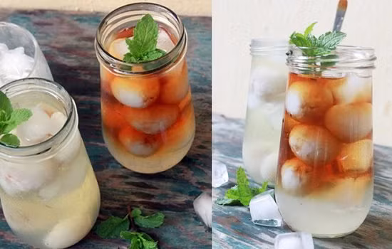 Lọ siro vải này rất tiện, có thể chế biến thành đồ uống hoặc món tráng miệng rất ngon lành và tiện lợi. Để có cốc nước vải thanh mát, bạn chỉ cần đổ một chút siro vải vào cốc, thêm nước, đá và cho thêm vài lá bạc hà vào cho đẹp. Các lọ siro vải có thể bảo quản từ 1 – 3 tháng ở chỗ mát và tối. Nếu để trong tủ lạnh, có thể bảo quản tới 6 tháng.