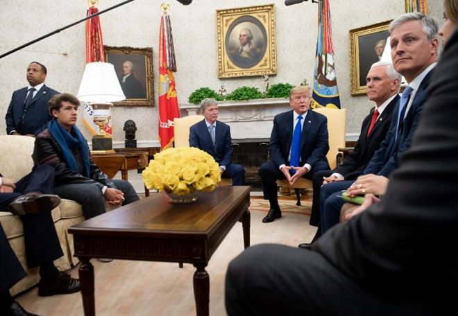 TT Trump 'rat that vong' neu Trieu Tien khoi phuc bai thu ten lua