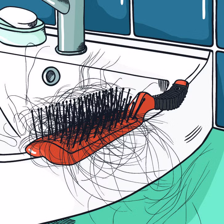 Tóc bạn dễ rụng hơn: Rụng tóc có thể là hệ quả của các độc tố nguy hiểm như asernic, chì và tali (có trong khói thuốc), những chất thậm chí có thể gây tử vong.