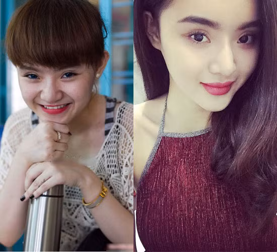 Em gái Angela Phương Trinh tên là Phương Trang, chỉ kém cô chị 1 tuổi (sinh năm 1996). Từ một cô nàng tuổi teen không nổi bật, Phương Trang đã thay đổi nhan sắc một cách ngoạn mục trong vài năm qua.