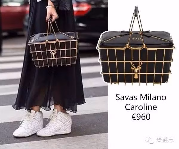 Còn chiếc túi của Chanel lại lấy cảm hứng từ làn đi siêu thị.