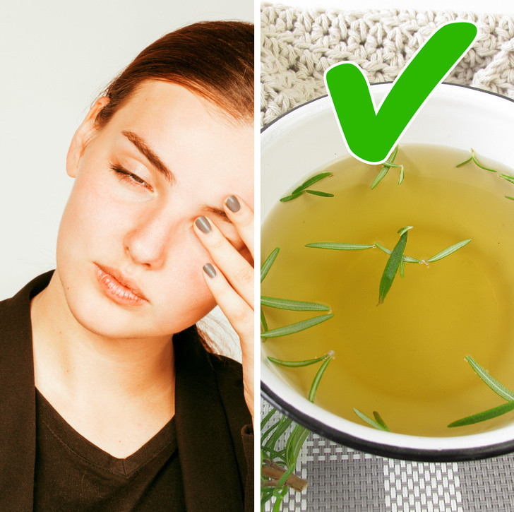 Phục hồi thể lực: Ngâm chân bằng hỗn hợp thảo mộc giúp phục hồi thể lực sau một ngày làm việc mệt mỏi. Chuẩn bị một chậu nước nóng, thêm hai thìa muối Epsom hoặc muối biển, một thìa baking soda, một thìa dầu ô liu nguyên chất và bất kỳ loại thảo mộc nào bạn thích - rau mùi tây, hương thảo hoặc bạc hà. Thái nhỏ thảo mộc cho vào nước ngâm chân.