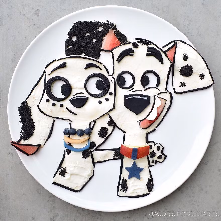 Hai chú chó đáng yêu.