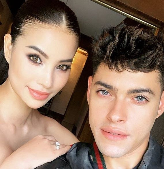 Pham Huong cong khai tinh tu ben “soai ca” la mat sau hon 1 thang dinh hon