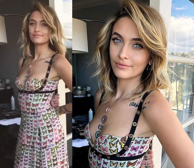 Cô thường xuyên mặc những trang phục hở tứ bề, để lộ nhiều hình xăm quanh cơ thể.