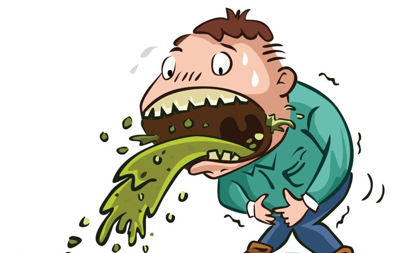 Buồn nôn và chán ăn: Bạn có thể cảm thấy buồn nôn và chán ăn hoặc mất cảm giác ngon miệng khi ăn do sự rối loạn bài tiết ở gan.