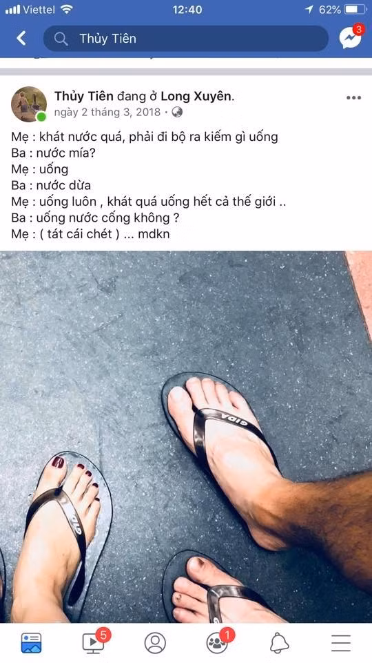 Thuy Tien bat mi cach Banh Gao su dung tien li xi 