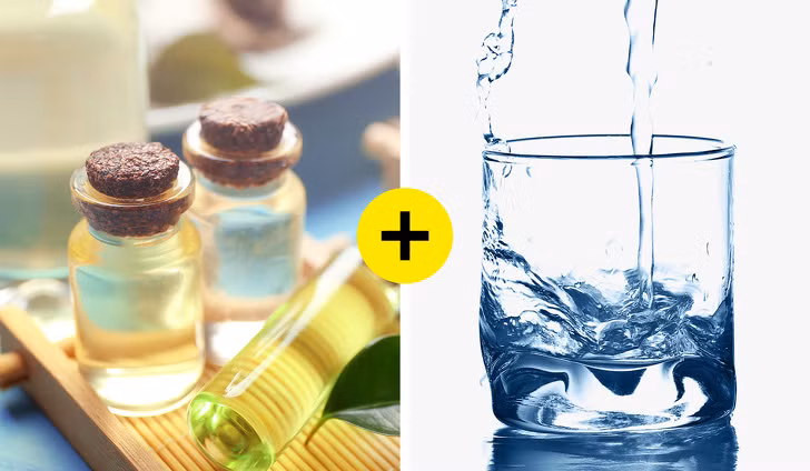 Tinh dầu tràm trà + nước: Nhỏ 4 - 5 giọt tinh dầu tràm trà vào cốc nước, cho vào lọ xịt, lắc đều. Dùng hỗn hợp này xịt lên vùng da dưới cánh tay và để khô tự nhiên. Sử dụng hàng ngày để đạt hiệu quả. Ảnh: BS.