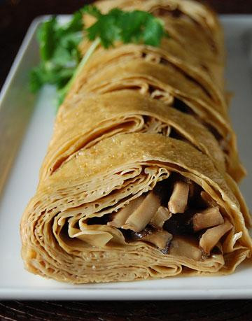 Gà chay là món ăn không thể thiếu trên mâm cỗ chay rằm tháng 7.