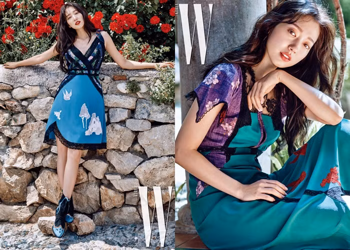 Những bộ váy liền thân luôn là món đồ được Park Shin Hye lựa chọn hàng đầu.