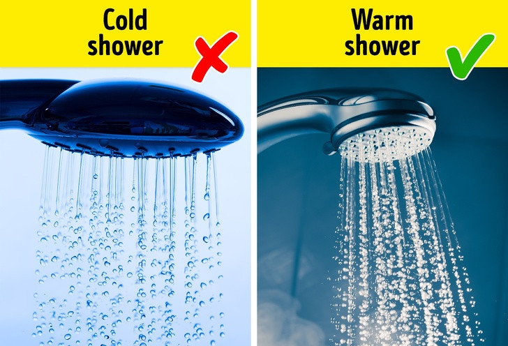 Liệu pháp nhiệt độ: Tắm nước ấm giúp thư giãn các cơ bắp căng thẳng và có thể trị dứt đau đầu. Nhưng không phải lúc nào bạn cũng có thời gian để tắm, trong trường hợp đó, bạn cũng có thể chườm túi nóng để giảm đau đầu.