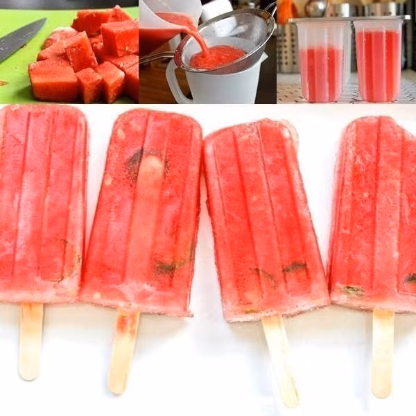 Đong khoảng 300ml nước cốt chanh pha đường và đem trộn thật đều vào bơ sao cho hỗn hợp sền sệt là được. Cho hỗn hợp trên vào từng khuôn kem, cho vào ngăn đá và sau 2 tiếng có thể dùng. Cũng với cách làm này, bạn có thể thay bơ bằng xoài xay hoặc nước cốt dưa hấu đều cho vị rất ngon.