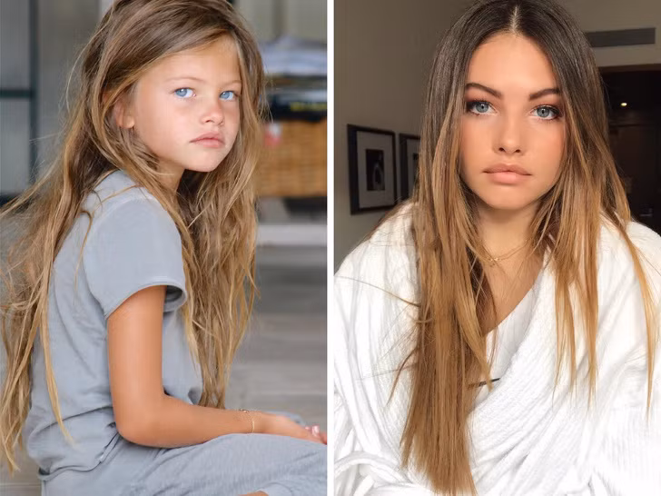 Thylane Blondeau, một người mẫu trẻ từng chụp ảnh cho tạp chí Vogue từ năm 10 tuổi. Cô sở hữu đôi mắt đẹp quyến rũ.