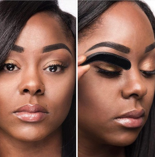 Sản phẩm định hình lông mày là bí kíp giúp chị em không lo kẻ lông mày hai bên lệch nhau.