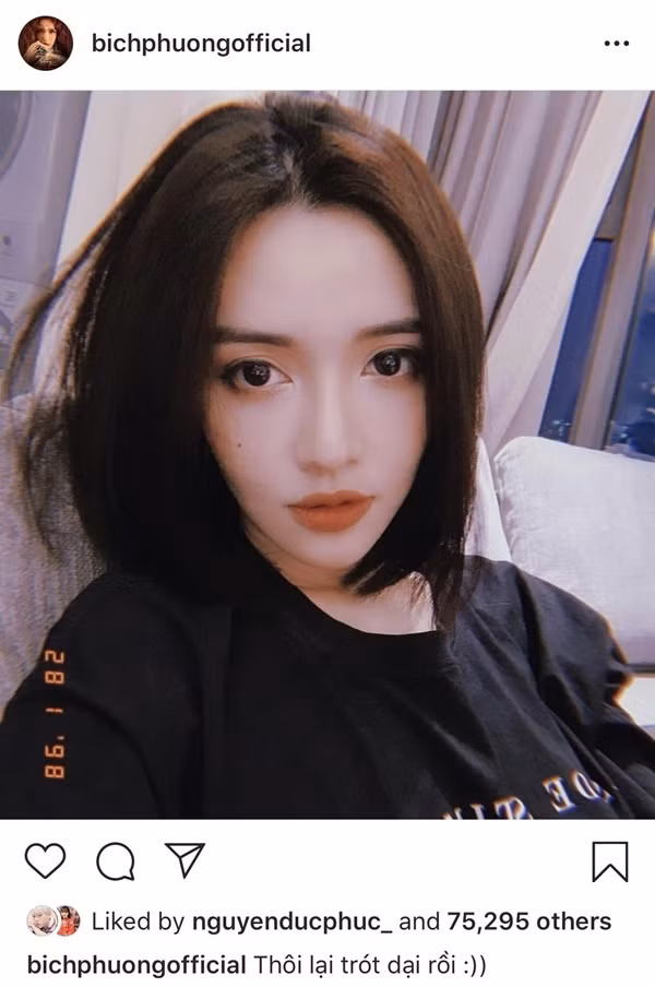 Mới đây, Bích Phương cũng có quyết định táo bạo khiến không ít người ngạc nhiên khi cắt tóc ngắn.