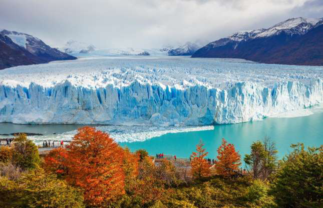 Sông băng Perito Moreno ở Santa Cruz, là "kho báu" của Vườn Quốc gia Los Glaciares, Argentina.