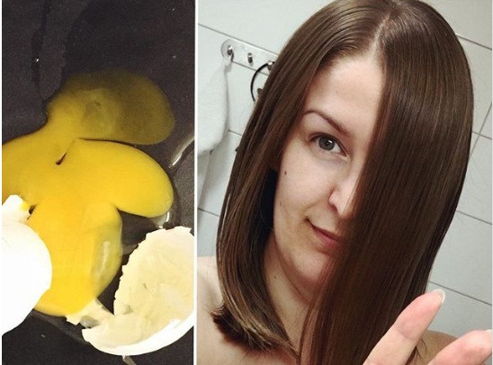 Giữ ẩm cho tóc: Để giữ ẩm tóc, bạn có thể dùng lòng đỏ trứng gà. Sử dụng 2 quả trứng và vài giọt nước cốt chanh. Trộn chúng bằng máy đánh trứng cho đến khi nổi bọt. Bôi lên tóc và che bằng mũ ủ trong 30 phút, sau đó gội sạch với nước mát.