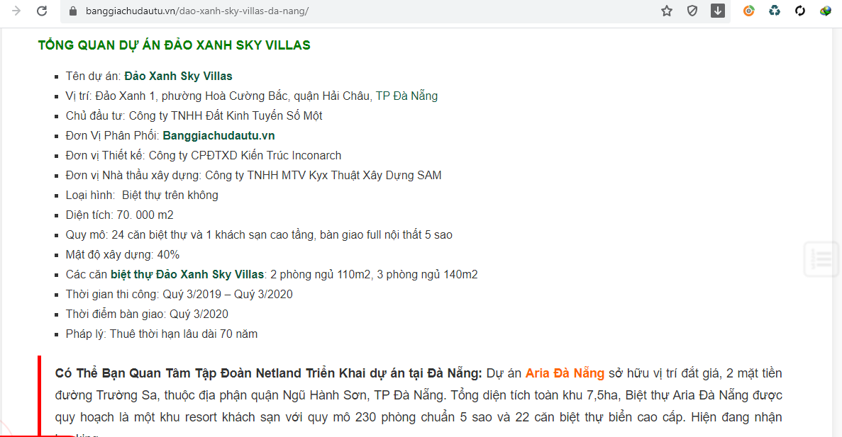 Du an Dao Xanh Sky Villas o Da Nang sai pham, ai la chu so huu?-Hinh-2