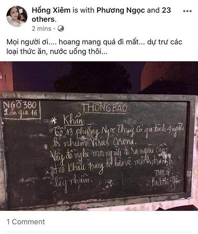 Mạng xã hội hiện lan truyền rất nhiều tin đồn không đúng về tình hình dịch bệnh nCoV