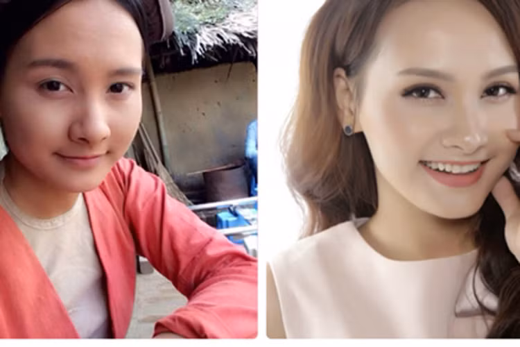 Mới đây, cô thừa nhận mình đã phẫu thuật cắt mí mắt, để đôi mắt cô trở nên to và đẹp hơn. Hình ảnh của Bảo Thanh trước và sau khi cắt mí mắt .