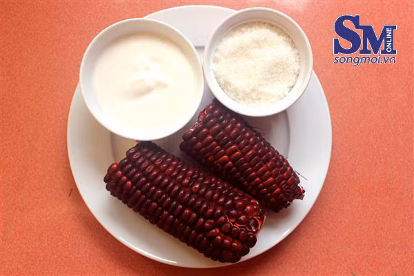Ngoài ra, sắc tố tố anthocyanin trong bắp ngô tím còn có tác dụng giảm viêm, sưng. Ảnh: Songmoi.