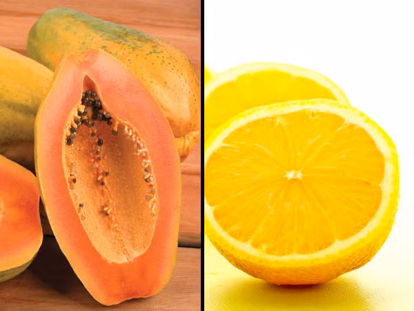 Chanh kết hợp với đu đủ cũng tạo ra một loại đồ uống ảnh hưởng xấu đến máu, đặc biệt là những người thiếu máu tình trạng trầm trọng hơn.