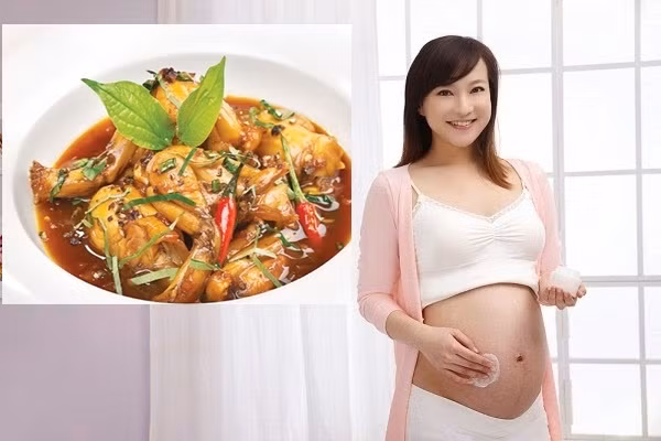 Phụ nữ mang thai không nên ăn quá nhiều thịt ếch và đặc biệt là tuyệt đối không thử ăn ếch sống. Ảnh: Sức khỏe nhi. 